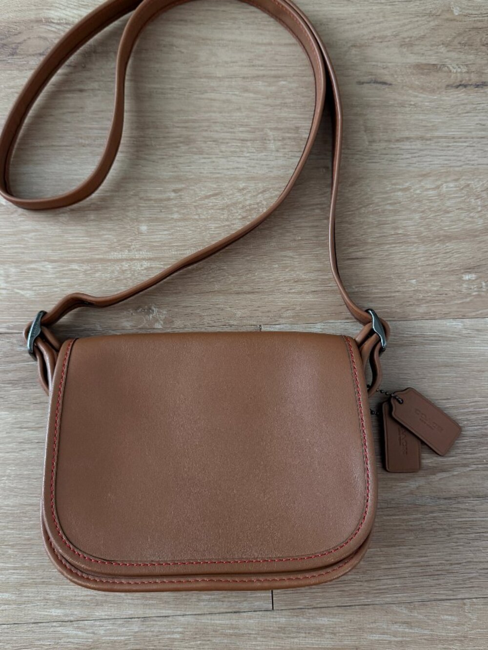 COACH 75th Anniversary Limited Edition Mini Saddle Bag Crossbody